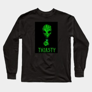 Thirstsy Alien Long Sleeve T-Shirt